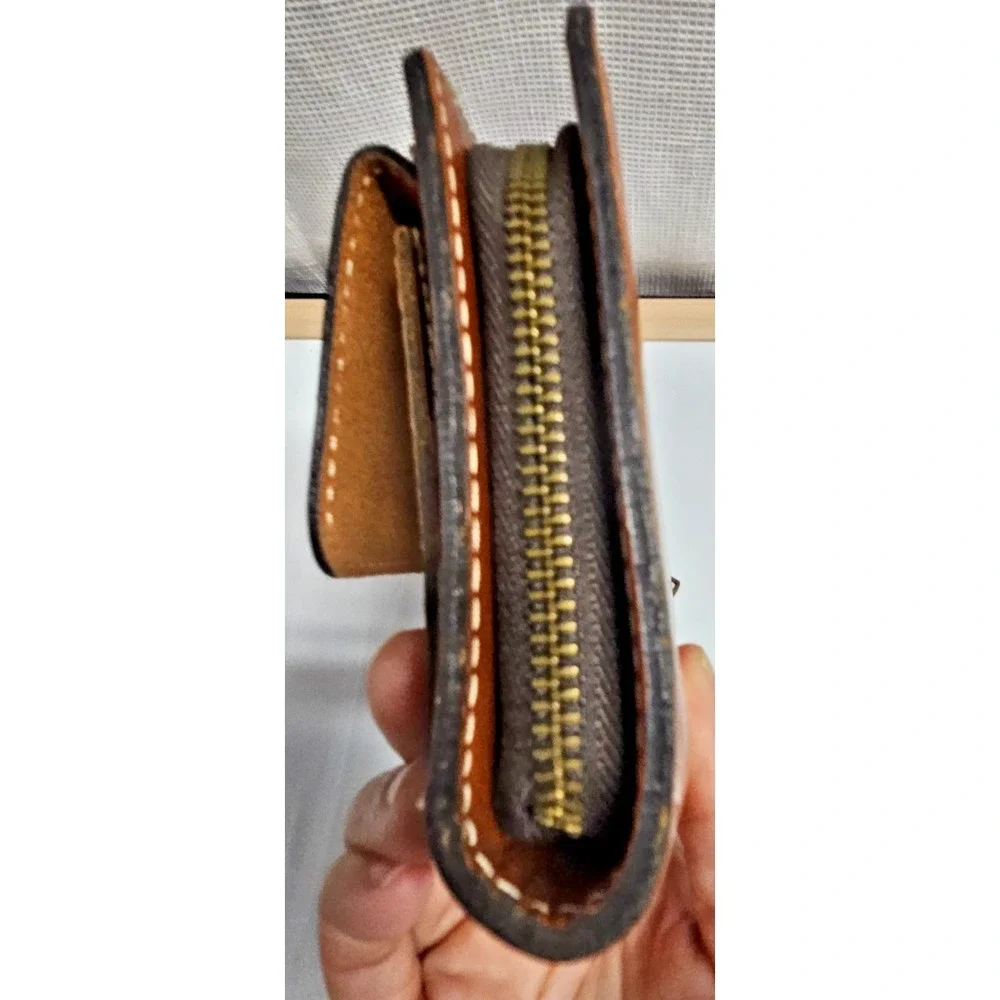 Patricia‎ Nash leather beige Alberese organizer wallet
